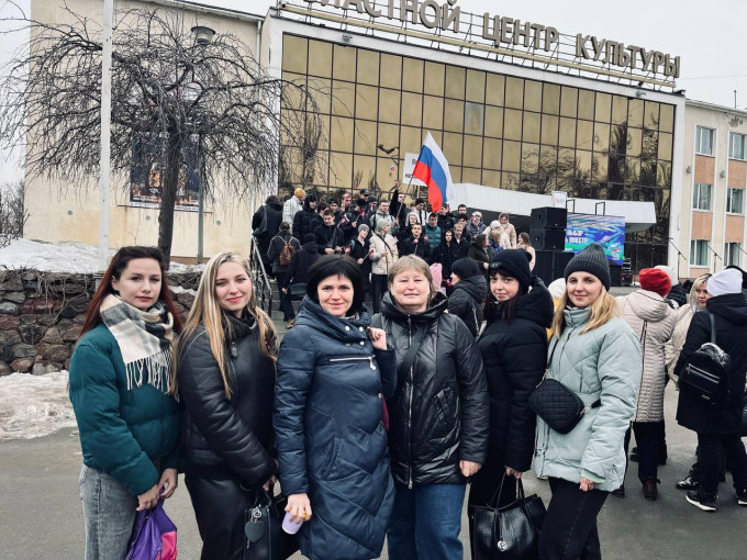 18 марта посетили митинг в честь присоединения Крыма 18 марта посетили митинг в честь присоединения Крыма.
